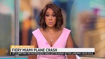 Un avión se incendia en el aeropuerto internacional de Miami después de que el tren de aterrizaje se 