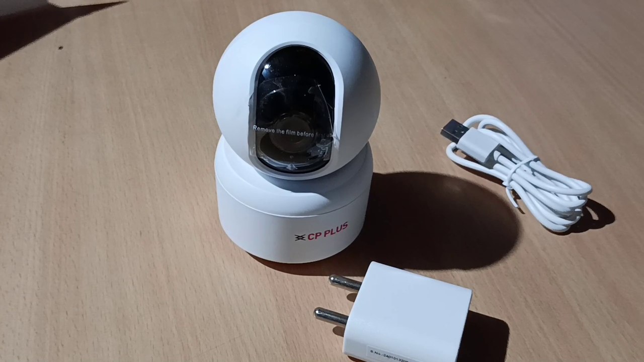CP plus E35A wifi 360 view cc camera review