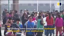 Trabajadores chinos huyen de la mayor fábrica de iPhone del mundo tras el brote de Covid