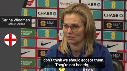 Player-coach relationships 'very inappropriate' - Wiegman