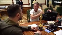 Sean Penn deja su Oscar en Ucrania, lo recuperará cuando el país gane la guerra