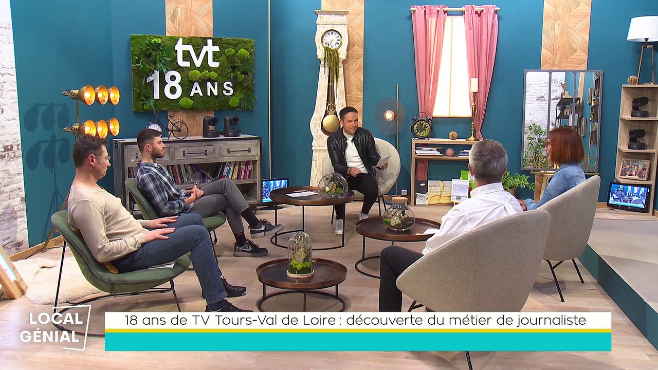 Local Génial - 26/03/2024 - 18 ans de Tv Tours Val de Loire : découverte du métier de journaliste