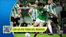 Bronca entre aficionados de México y Argentina en el estadio