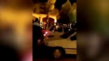 Protestas en Irán: Los vídeos de las redes sociales muestran las llamas en la casa del difunto líder Jomeini
