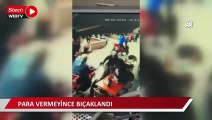 Dilenci kadın, para vermediği için tartıştığı kadını bıçakladı