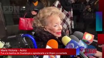 MARÍA VICTORIA reaparece cantando LAS MAÑANITAS a la VIRGEN DE GUADALUPE en la BASÍLICA DE GUADALUPE