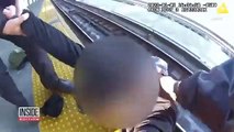 Rescatan a un hombre de las vías del tren en Nueva York