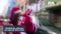 #OMG: Policías se disfrazan de SEXY Santa Claus para detener NARCOS en Perú