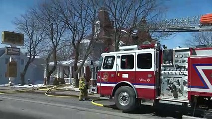 Incendie Motel Côté Rivière-du-Loup 26 mars