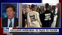 Exclusiva de Kanye West: El rapero le cuenta a Tucker Carlson la historia detrás de la camiseta White Lives Matter