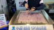 Amazing iron plate ice cream master - Oreo , Banana & Blueberry Ice Cream Rolls - Korean Street Food