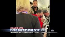 Pelea entre dos pasajeros de un vuelo