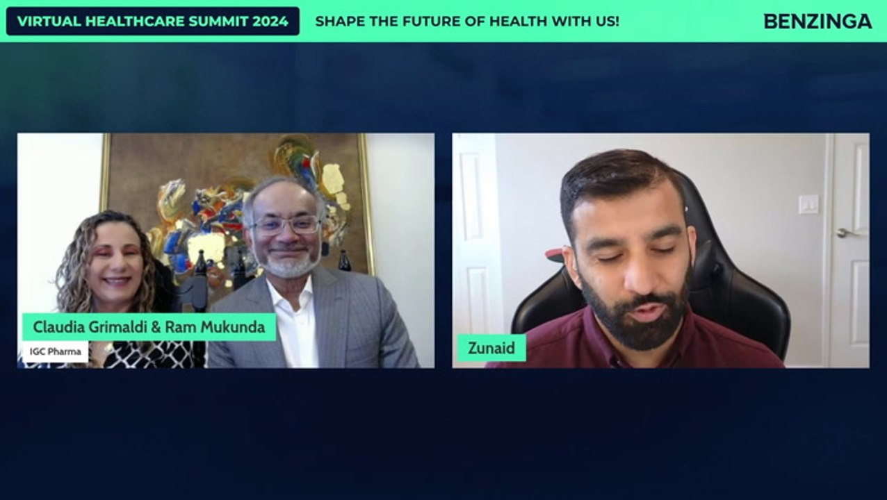 IGC Pharma Announces Positive Interim Results In Reducing Alzheimer’s Agitation At Benzinga's Virtual Healthcare Summit