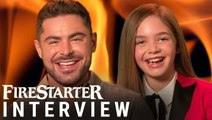 'Firestarter' Interviews With Zac Efron, Ryan Kiera Armstrong & Keith Thomas