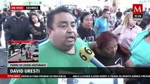 Familiares de joven asesinado tras riña en Ecatepec exigen justicia