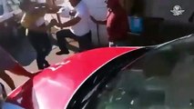 ¡A machetazos! taxistas se enfrenta en Veracruz