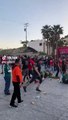 hinchas de Xolos golpean a aficionados de Leon