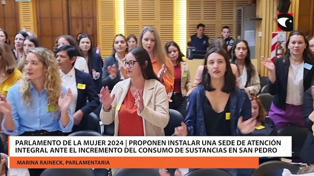 Parlamento de la Mujer 2024 | Proponen instalar una sede de atención integral ante el incremento del consumo de sustancias en San Pedro