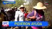 Comuneros combaten incendios en Mazaltepec,Oaxaca