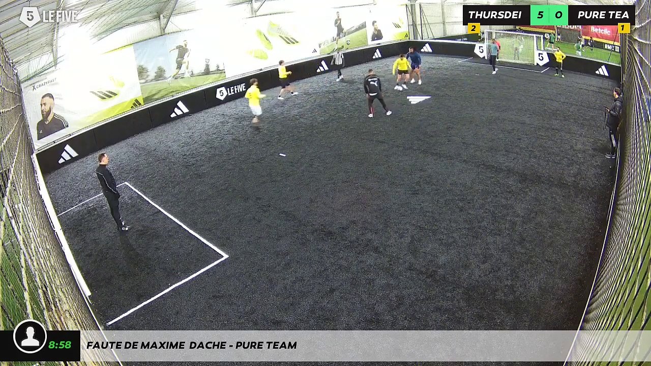 Faute de Maxime  Dache - Pure Team