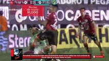 Fernando Valenzuela sufre escalofriante lesión tras terrible entrada de Óscar Villa en Xolos vs León