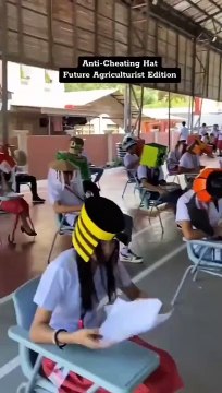 Des chapeaux anti-triche pour les étudiants