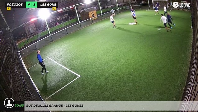 But de Jules Grange - LES GONES