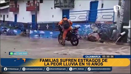 Intensas lluvias en Cajamarca: vecinos de Hualgayoc señalan que es la peor que han tenido en 10 años