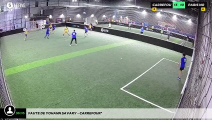 Faute de Yohann Savary - carrefour*