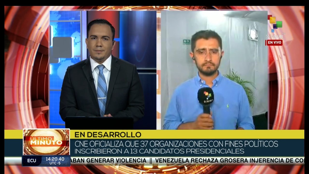 CNE de Venezuela recibió la postulación de 13 candidatos presidenciales