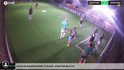 Faute de Marin de Bonet d’Oléon - SPORTING BELETTE