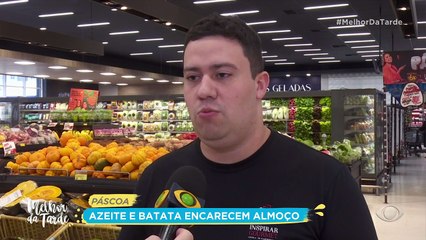 Ingredientes do almoço de páscoa encarecem esse ano | Melhor da Tarde