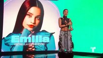 Emilia recibe el premio 'Estrella en Ascenso' | Billboard Mujeres Latinas en la Música