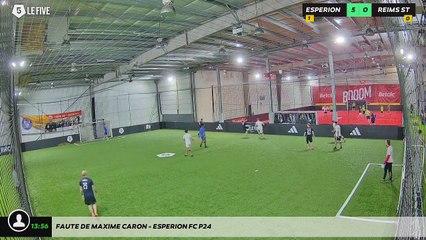 Faute de maxime caron - Esperion FC p24