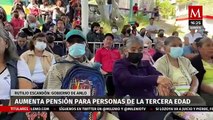 Aumentan pensión para personas de la tercera edad en Chiapas