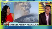 Ceniza del Popocatépetl suspende clases presenciales y afecta vuelos