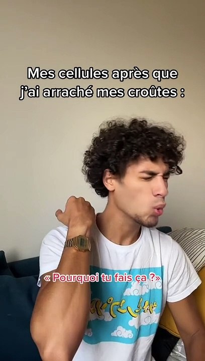 Même moi je sais pas pourquoi je fais ça !#bobo