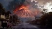 #Popocatépetl! no ha hecho erupción aún, son imágenes generadas por inteligencia artificial (IA Midjourney) de cómo se v