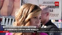 20 denuncias penales contra Jaime Bonilla; lo acusan por corrupción