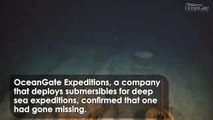 Búsqueda y rescate del submarino turístico desaparecido Titanic