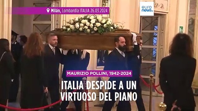 El maestro italiano Maurizio Pollini, despedido con honores en La Scala con un tributo musical