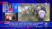 Accidente en carretera Cañete-Yauyos: familias claman ayuda para encontrar cuerpos de sus seres queridos