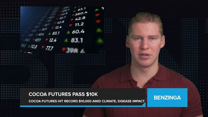 Cocoa Futures Surpass $10,000 Mark, Hitting Record High, as Climate and Diseases Devastates Crops