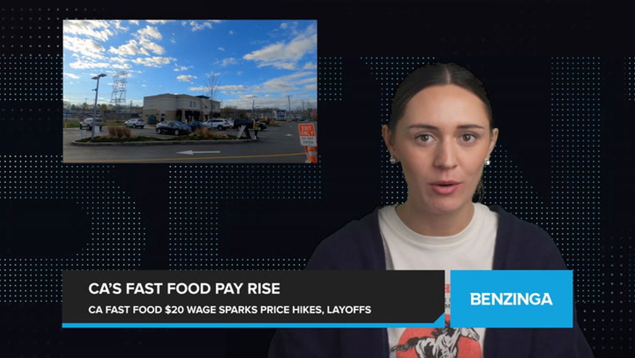California Fast Food Workers to Receive $20 Minimum Wage, as Businesses Respond with Increased Prices, Layoffs