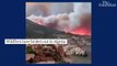 Turistas huyen de los mortíferos incendios forestales en Argelia mientras las llamas alcanzan las playas