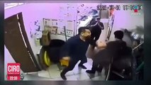 Golpeador de joven en Subway de SLP sigue prófugo