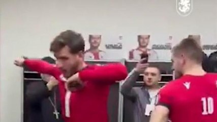 Georgia agli Europei: il video della festa di Kvaratskhelia e compagni negli spogliatoi