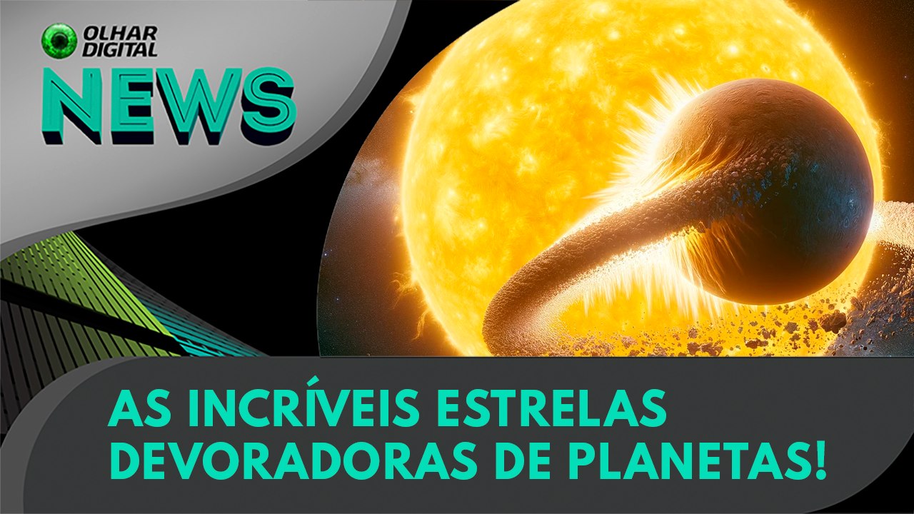 Ao Vivo | As incríveis estrelas devoradoras de planetas! | 26/03/2024 | #OlharDigital