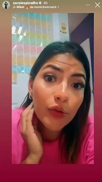 Saraí Espinal preocupa a seguidores al aparecer enferma en redes sociales