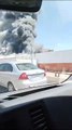 Bomberos combaten incendio en Parisina de Hermosillo, Sonora